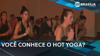 Nova modalidade feita em sala com cerca de 40°C vira febre no DF | SBT Brasília 2ª ed