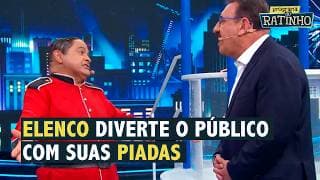 Elenco do Ratinho traz diversão com piadas no Desafiando o Maestro | Programa do Ratinho (07/01/26)