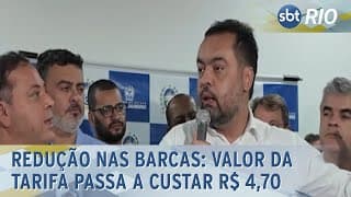 Redução nas barcas: valor da tarifa passa a custar R$ 4,70 a partir de 24 de março