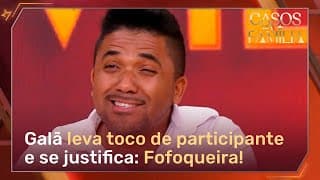 Bonito eu? Sou o belo dos belos, me respeita!  | Casos de Família