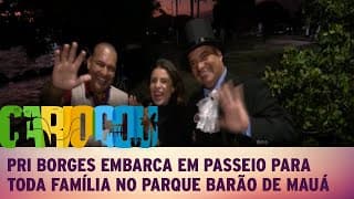 Pri Borges embarca em passeio para toda família no Parque Barão de Mauá