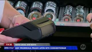 GDF prorroga prazo do nota legal após instabilidades no site | Shorts SBT Brasília