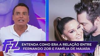 Leo Dias revela como era a relação entre família de Maiara e Fernando Zor | Fofocalizando (29/10/24)