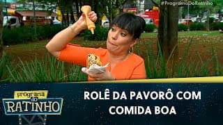 Pavorô aprende a fazer famoso lanche de São Paulo | Programa Do Ratinho