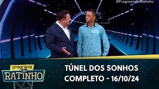 Na segunda chance o Túnel dos Sonhos ouviu ele e emocionou a todos | Programa do Ratinho (16/10/24)