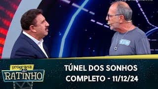 Ele pediu uma prótese peniana para o Ratinho no Túnel dos Sonhos | Programa do Ratinho (11/12/24)