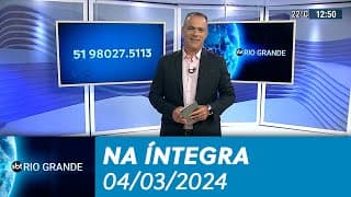 SBT Rio Grande - 04/03/2024 - programa completo