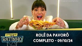 Conheça o beirute gigante de picanha | Programa do Ratinho (09/10/24)