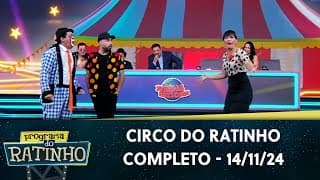 Pavorô dá golpe em Tubinho no Circo do Ratinho | Programa do Ratinho (14/11/24)