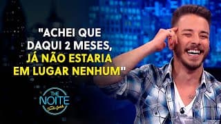 Junior conta história de como acabou com foto nadando no miojo | The Noite (20/09/24)