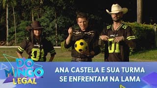 Celso Portiolli visita rancho de Ana Castela | Domingo Legal (04/05/25)
