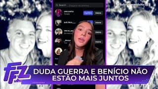 Não durou! Duda Guerra e Benício Huck terminam namoro | Fofocalizando 09/05/25