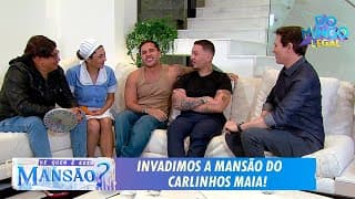 Carlinhos Maia abre as portas da sua mansão luxuosa | Domingo Legal (03/08/25)
