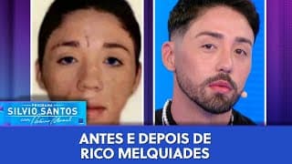 Patricia Abravanel expõe antes e depois de Rico Melquiades | Programa Silvio Santos (21/07/24)