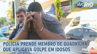 Polícia prende membro de quadrilha que aplicava golpe em idosos