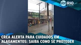 CREA alerta para cuidados em alagamentos: Saiba como se proteger