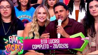 Gabi Martins encara o DEDO DURO e solta a voz no palco | Eita Lucas! (28/02/26)