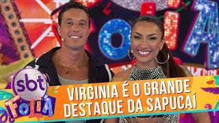 Entrevista exclusiva com Virginia e bastidores da sua chegada na Sapucaí | SBT Folia (17/02/26)