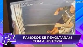 Caso de homem que desferiu mais de 60 socos na namorada revolta famosos | Fofocalizando 30/07/25