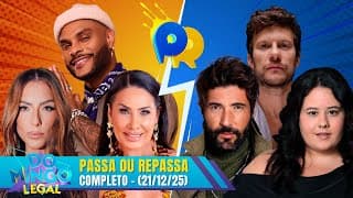 Scheila Carvalho X Dudu Pelizzari no Passa ou Repassa | Domingo Legal (21/12/25)