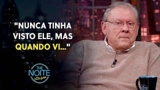 Milton Neves penteou o cabelo do Silvio Santos! | The Noite (28/01/2025)