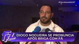 Diogo Nogueira se pronuncia sobre briga com fã e suposta harmonização | Fofocalizando 15/08/25
