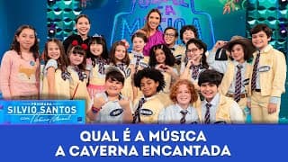 Qual é a Música - elenco de A Caverna Encantada | Programa Silvio Santos (04/08/24)