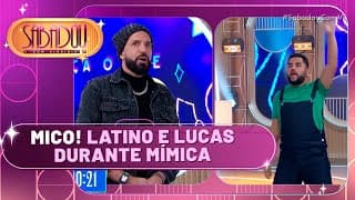 Latino e Lucas Guedez pagam mico em novo quadro | Sabadou com Virginia (07/09/24)