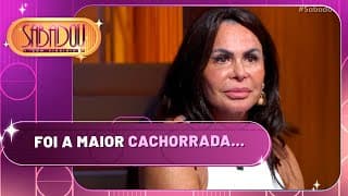 Gretchen relembra cachorrada em programa de TV | Sabadou com Virginia (16/11/24)