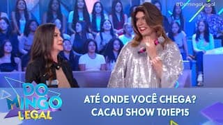 Até onde você chega? Cacau Show T01EP15 | Domingo Legal (13/10/24)