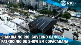 Shakira no Rio: Governo cancela patrocínio de show em Copacabana