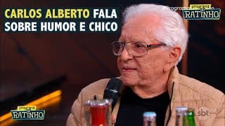Carlos Alberto fala sobre amizade com Chico Anysio e limites do humor | Programa do Ratinho