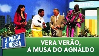 A musa do Agnaldo Timóteo é a Vera Verão | A Praça é Nossa