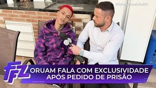 EXCLUSIVO: Oruam fala com repórter do SBT Rio após pedido de prisão | Fofocalizando 22/07/25