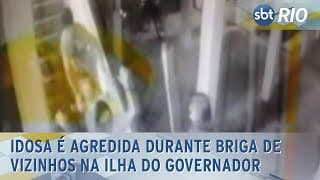 Idosa é agredida durante briga de vizinhos na Ilha do Governador