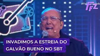 Confira os bastidores da estreia do Galvão Bueno no SBT | Fofocalizando 03/03/26