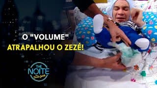 Zezé Di Camargo troca fralda suja do Bebê Bráuzio | The Noite (07/11/24)