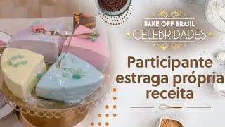 Participante perde controle e estraga receita | Bake Off Celebridades (29/04/23)