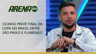 Cicinho prevê final da Copa do Brasil entre São Paulo e Flamengo | Arena SBT (15/07/2024)