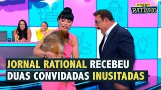 Ratinho recebe duas visitas inusitadas no Jornal Rational | Programa do Ratinho (02/10/25)