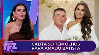 Calita Franciele revela que só tem olhos para Amado Batista | Fofocalizando 19/09/25
