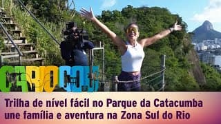 Trilha de nível fácil no Parque da Catacumba une família e aventura na Zona Sul do Rio