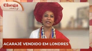 Camila conquistou a Europa vendendo Acarajé | Chega Mais (16/10/24)