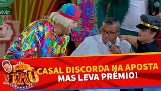 Casal discorda na aposta, mas leva prêmio! | Circo do Tiru (10/08/24)