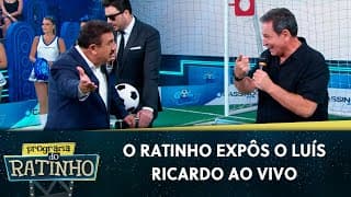 Filho de Luís Ricardo conta segredo nos bastidores do Programa Do Ratinho