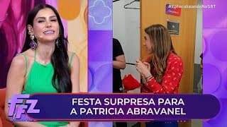 Patricia Abravanel ganha festa de aniversário surpresa | Fofocalizando 14/10/25