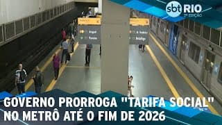 Governo prorroga "tarifa social" no Metrô até o fim de 2026