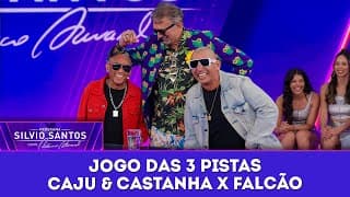 Jogo das 3 Pistas: Caju & Castanha X Falcão | Programa Silvio Santos (19/10/25)