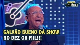 Galvão Bueno e Ratinho fazem a festa no ao vivo do Dez ou Mil | Programa do Ratinho (02/03/26)