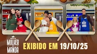 Pepita, Adriana e Ana Paula Marquez no comando do Minha Mulher Que Manda | Domingo Legal